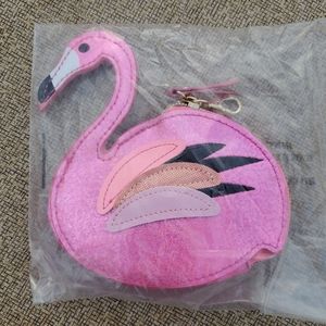 Flamingo Coin Purse NWT